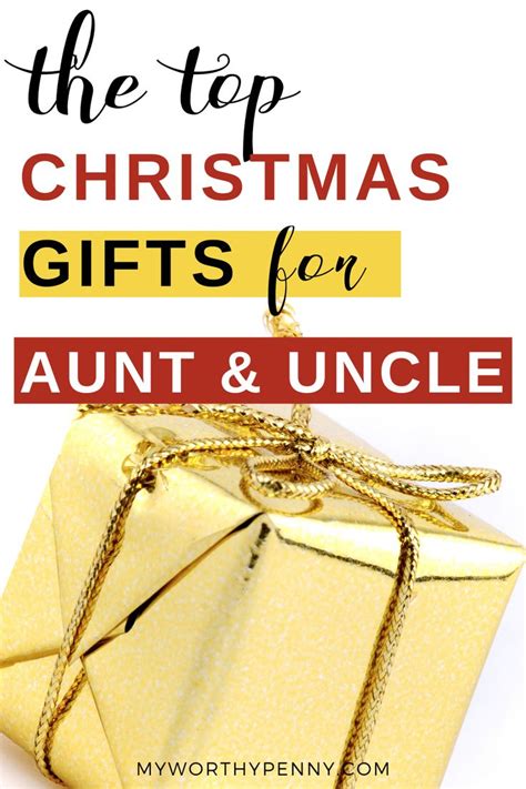 christmas present ideas for aunts and uncles|christmas presents for uncle and aunt.